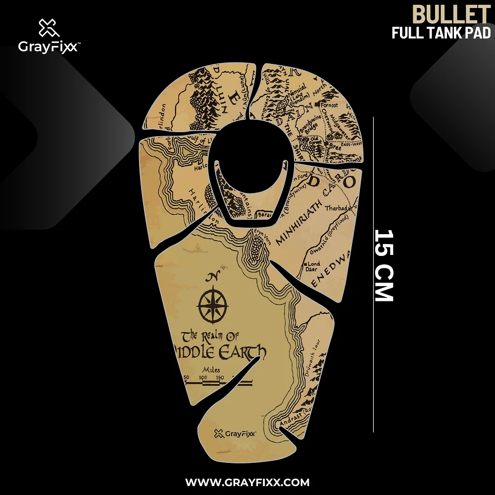 Full Tank Pad For Bullet | Size 15 CM, Pack Of 1